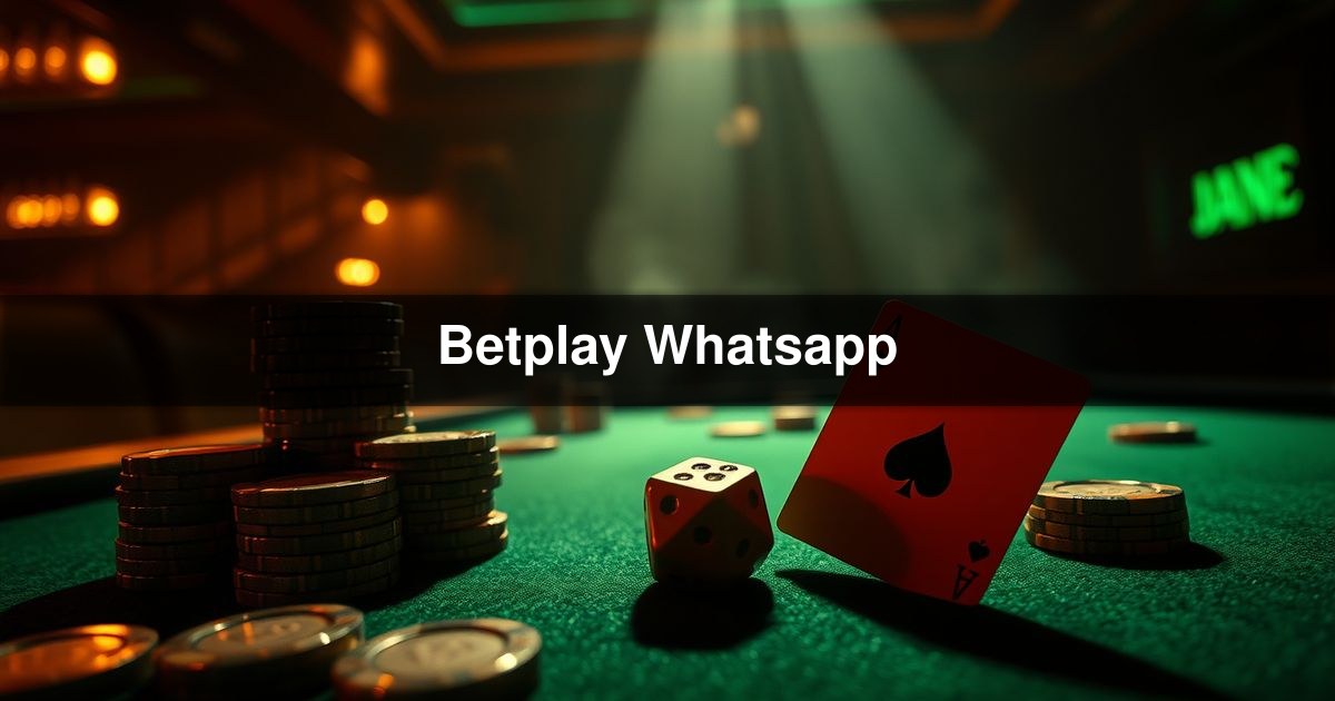 Betplay Whatsapp